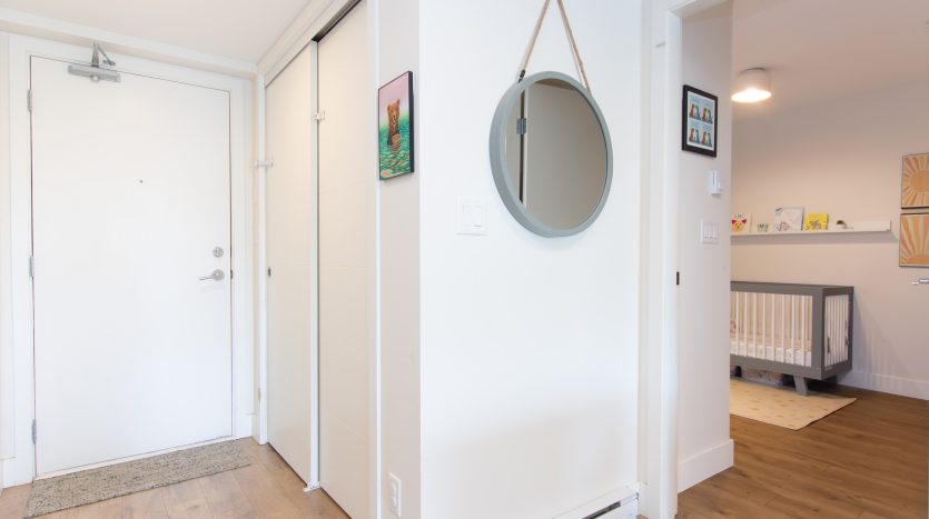 Squamish condo in Jumar with huge terrace featuring unobstructed mountain views and all day sun.