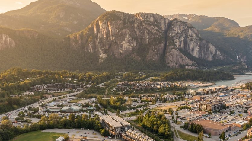 Squamish real estate downtown perspective